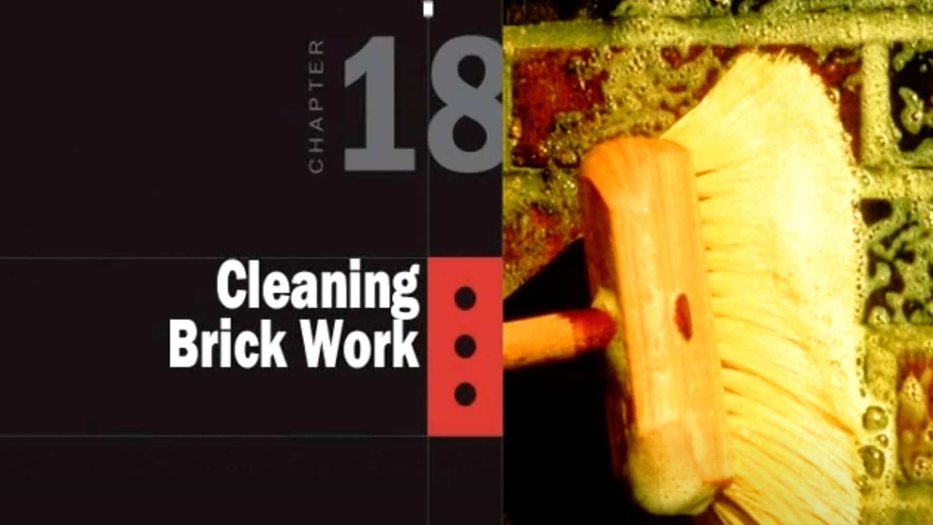 Cleaning Brick