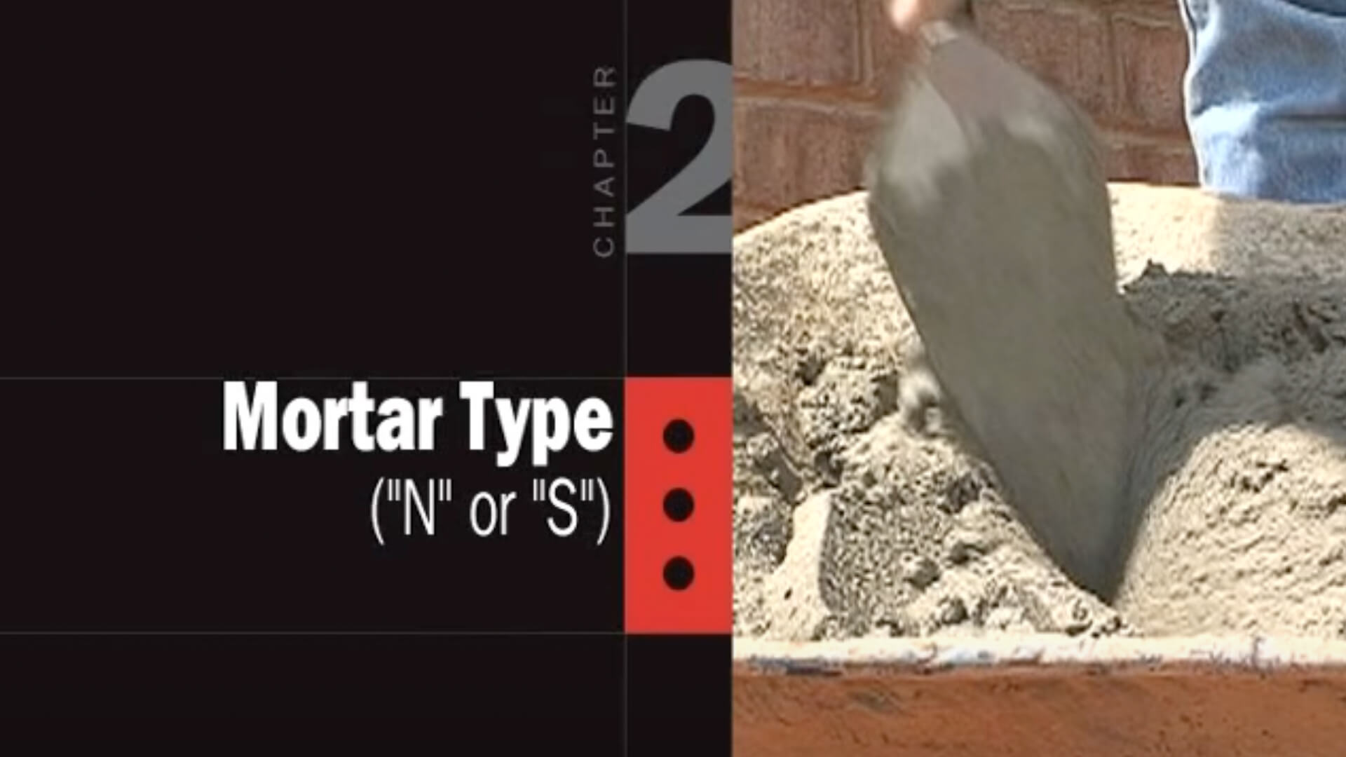 Mortar Type